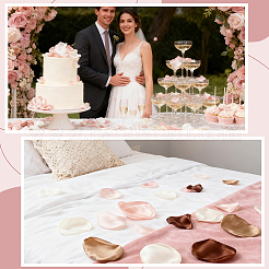 300Pcs Polyester Artificial Rose Flower Petals&nbsp;FIND-CN0002-43A