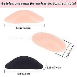 4 Pairs 4 Style Detachable Sponge Shoulder Pads&nbsp;FIND-GF0003-45