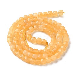 Natural Topaz Jade Beads Strands&nbsp;GG-NH0015-A01-4mm