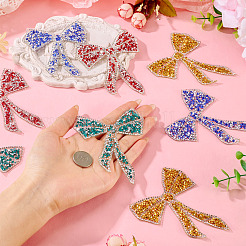 8Pcs 4 Colors Polyester Cloth Patches&nbsp;PATC-TA0001-31