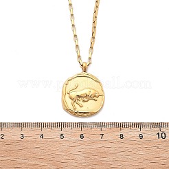 304 Stainless Steel Constellation Pendant Necklaces&nbsp;LS-NJEW-K392-01G-02