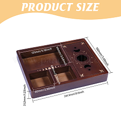 MDF Tarot Card Storage Box & Display Holders Stand&nbsp;DIY-WH0687-001