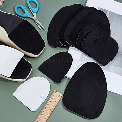 4sets Arch Suede Fabric Non-Slip Shoes Pads&nbsp;AJEW-OC0014-15