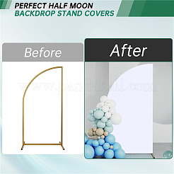 Cloth D-shaped Arch Backdrop Cover for Birthday Party Wedding Baby Shower Decorations&nbsp;DIY-WH20079-043A
