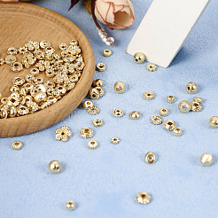 210Pcs 14 Styles Rack Plating Alloy Spacer Beads&nbsp;FIND-TA0002-69