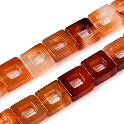 Natural Red Agate Beads Strands&nbsp;G-N342-102A