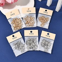 シェグレース 真鍮 パヴェ クリア キュービックジルコニア チャーム  ちょう結びのチャーム  カドミウムフリー＆ニッケルフリー＆鉛フリー  長持ちメッキ  18KGP本金メッキ  10x12x3mm  穴：2.5mm&nbsp;XGRQ4D075-654G