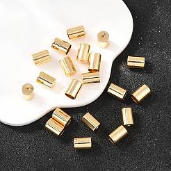 シェグレースの真鍮製コードエンド  コラム  カドミウムフリー＆ニッケルフリー＆鉛フリー  18KGP本金メッキ  7x5mm  穴：1.4mm  内径：4.4mm&nbsp;XGRPCP963-266G