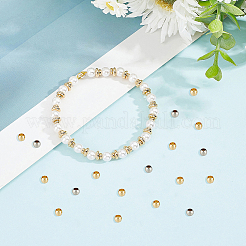 100Pcs 2 Colors 201 Stainless Steel Spacer Beads&nbsp;STAS-DC0015-08