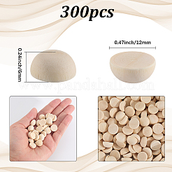 Unfinished Natural Wood Cabochons&nbsp;WOOD-SP0001-55C