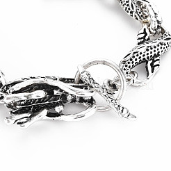 Men's Alloy Chain Bracelets&nbsp;BJEW-N015-005