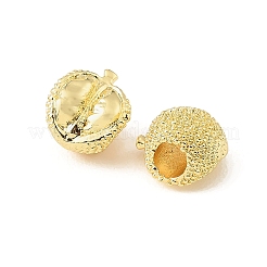 Durian Brass European Beads&nbsp;KK-CBA9CBD-21G