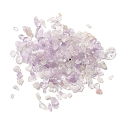 天然アメジストチップビーズ  穴なし/ドリルなし  2~8x2~4mm  約8500個/500g&nbsp;G-O103-10