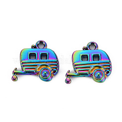 Rainbow Color Alloy Pendants&nbsp;LS-PALLOY-S180-114-NR