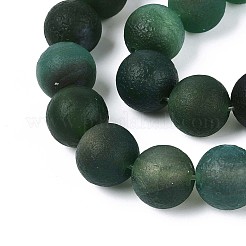 Natural Agate Beads Strands&nbsp;G-N357-07A-01