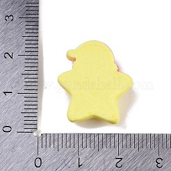 樹脂カボション  クリスマステーマ  スター  21x19x7.8mm&nbsp;RESI-H162-08J