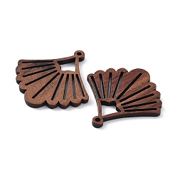 Walnut Wood Laser Cut Pendants&nbsp;WOOD-Q051-03D