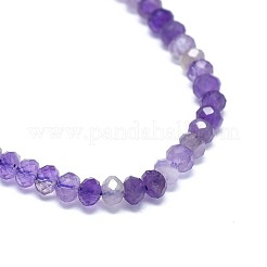 Natural Amethyst Beads Strands&nbsp;G-F632-22B