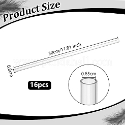 Acrylic Round Tube&nbsp;OACR-WH0056-007B