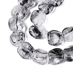 Handmade Lampwork Beads Strands&nbsp;LA-N046-01B