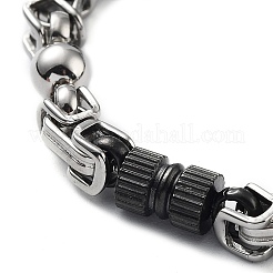 201 Stainless Steel Link Chain Bracelets&nbsp;BJEW-Z023-02B