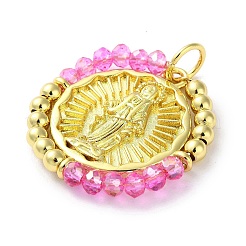 Rack Plated Brass Pendant&nbsp;KK-Z039-05D