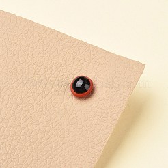 半円形クラフトプラスチック人形の目セット  ぬいぐるみの目  安全の目  プラスチックワッシャー付き  人形作り用品  ミックスカラー  目：100個;ワッシャー：100個&nbsp;X1-DOLL-PW0001-458