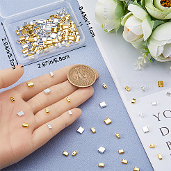180Pcs 4 Style Glass Seed Beads&nbsp;SEED-CN0001-35