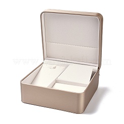 PU Leather Jewelry Set Boxes&nbsp;CON-Z005-02B