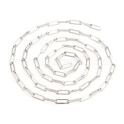 Brass Paperclip Chains&nbsp;CHC-L044-01C-P