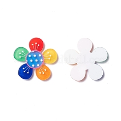 Acrylic Cabochons Suitable for Hair Pins&nbsp;MACR-I038-07