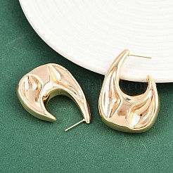 Brass Stud Earrings&nbsp;EJEW-H168-09G