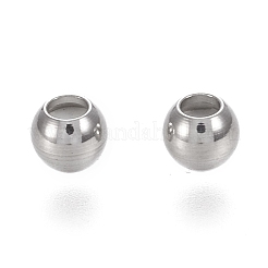 202 Stainless Steel Beads&nbsp;STAS-K204-02E-P