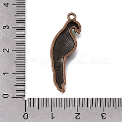 Alloy Enamel Pendants&nbsp;FIND-C097-01A-R
