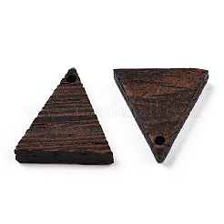 Natural Wenge Wood Pendants&nbsp;WOOD-T023-30