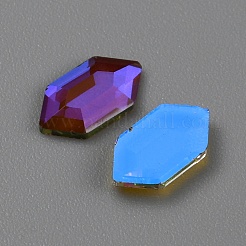 Transparent K9 Glass Cabochons&nbsp;GLAA-TAC0012-15C