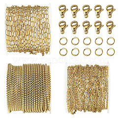 12M 3 Styles 304 Stainless Steel Chains&nbsp;CHS-TA0001-62