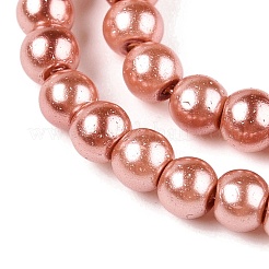 Baking Paint Glass Pearl Bead Strands&nbsp;X1-HY-Q003-3mm-50-A