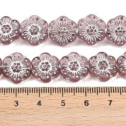 Czech Pressed Glass Beads&nbsp;GLAA-I061-32A