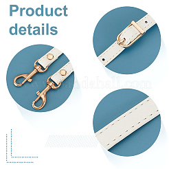 5Pcs 5 Style Adjustable PU Imitation Leather Bag Straps&nbsp;FIND-PH0017-85