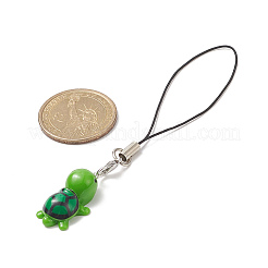 Resin Tortoise Pendant Mobile Straps&nbsp;HJEW-JM00876