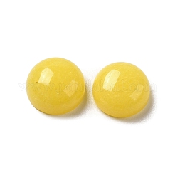 天然石ホワイトジェイドカボション  染め  半円/ドーム  カラフル  8x4~4.5mm&nbsp;G-D066-01A