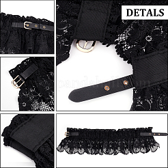 Polyester Wide Elastic Corset Belts&nbsp;AJEW-WH0248-30A