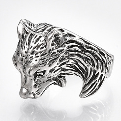Alloy Cuff Finger Rings&nbsp;RJEW-T006-34
