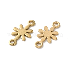 304 Stainless Steel Flower Connector Charms&nbsp;STAS-S172-04G