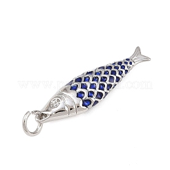 Brass Enamel Pendants&nbsp;KK-P339-08P-03