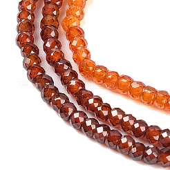 Transparent Gradient Color Cubic Zirconia Strand&nbsp;ZIRC-NH0002-01J