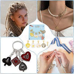 Alloy Pendant Stitch Markers&nbsp;HJEW-AB00597