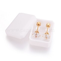 304 Stainless Steel Earlobe Plugs&nbsp;STAS-I113-24G