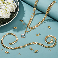 Brass Cuban Link Chains&nbsp;FIND-BC0001-81